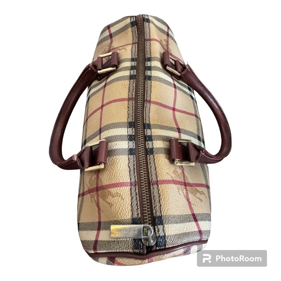Authentic Burberry London Haymarket Boston Bag - Picture 6 of 13